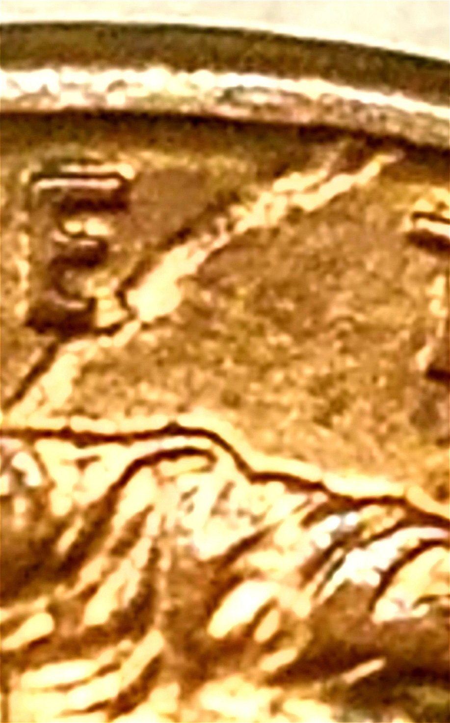 1994-P-Lincoln-Cent-Struck-Through-Spike-Head?